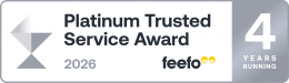 Feefo Platinum Trusted 2025